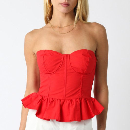 Ruffled Heat Top