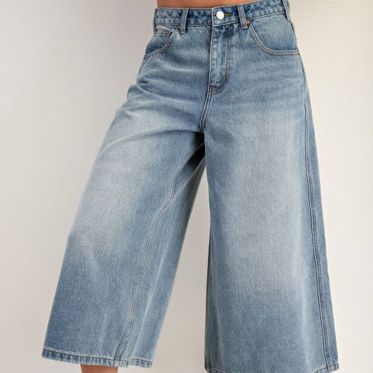 Denim Culottes