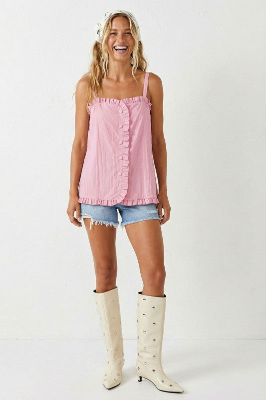 Sweetheart Ruffle Top