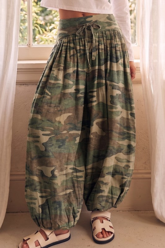 Camo Balloon Pants