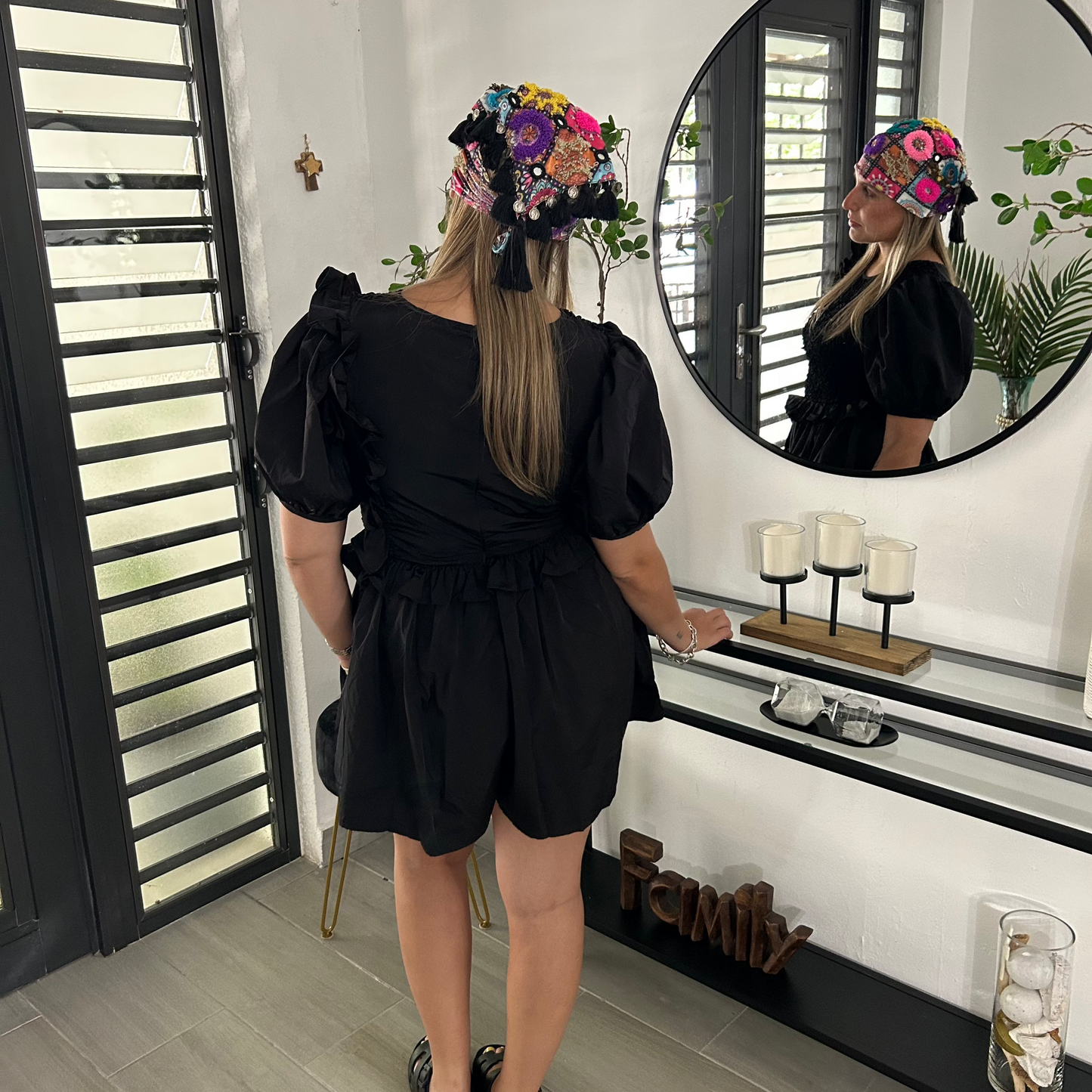 Fluff and Flirt Textured Romper