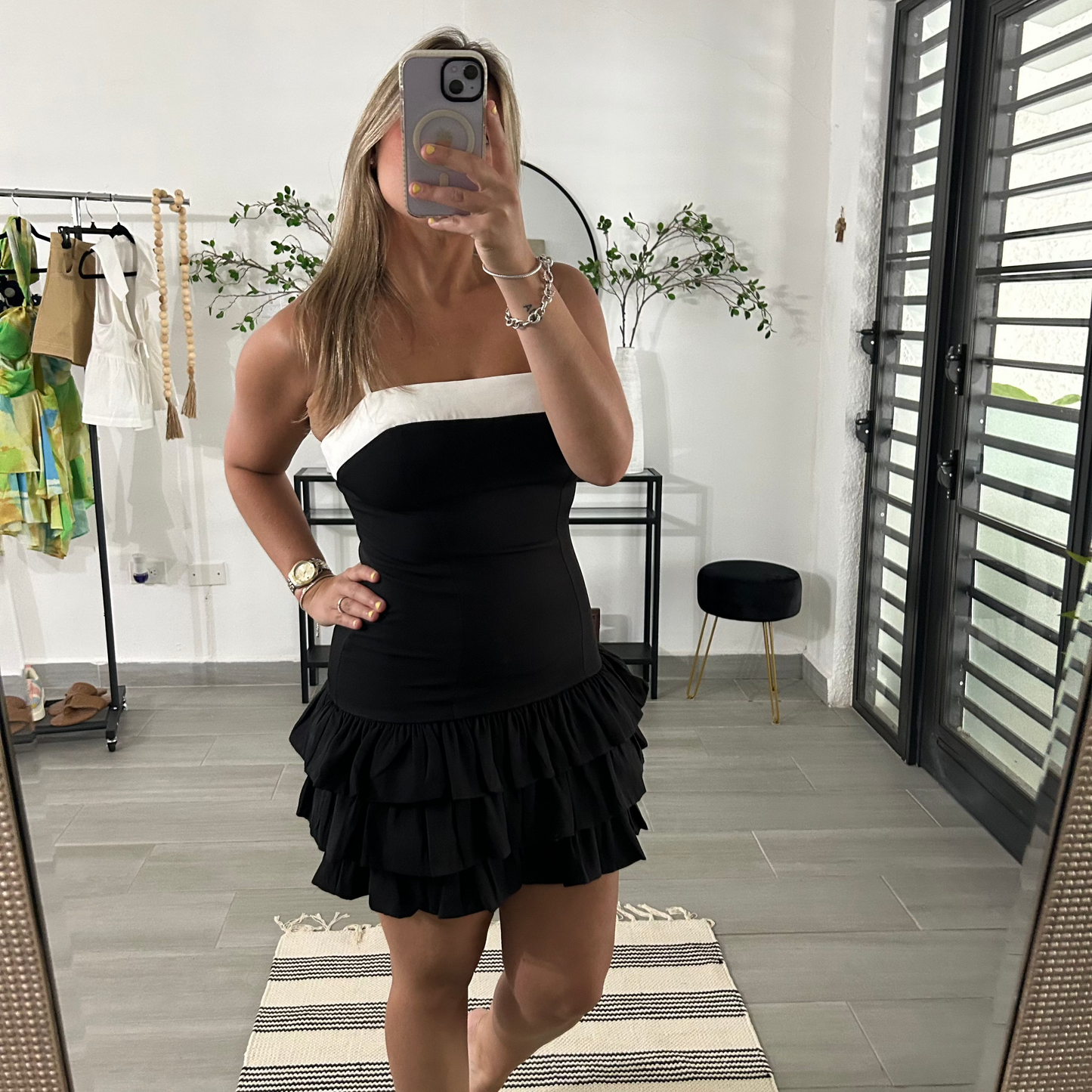 Ruffles Mini Dress