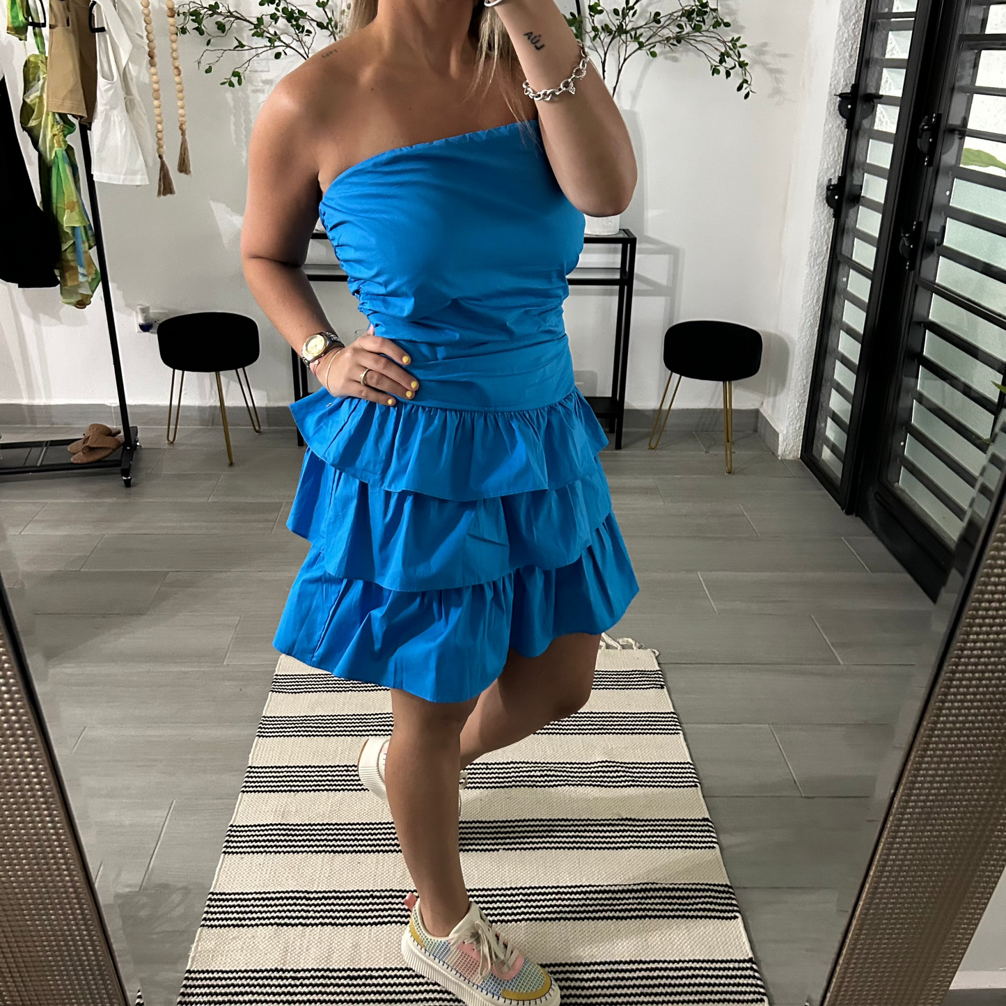 Azure Dream Mini Dress
