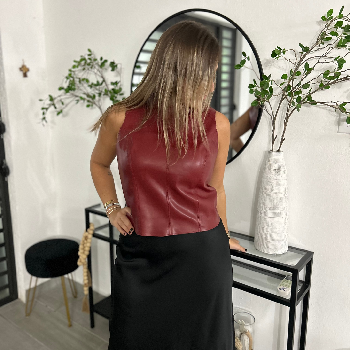 Wine Luxe Top