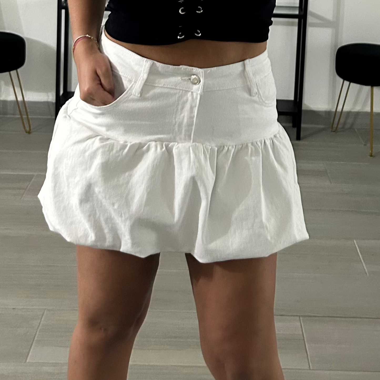 Cotton Cloud Skirt