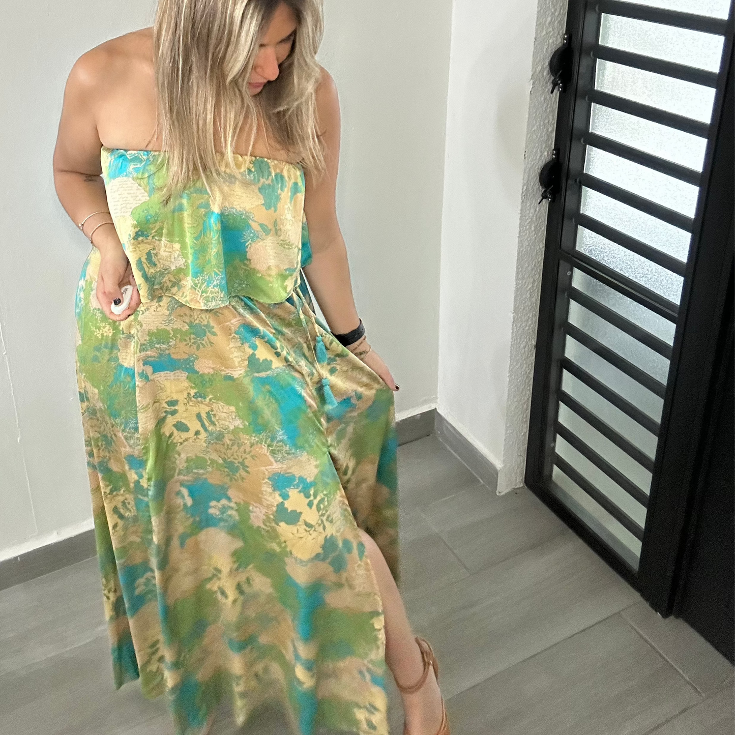Tropical Canvas Maxi