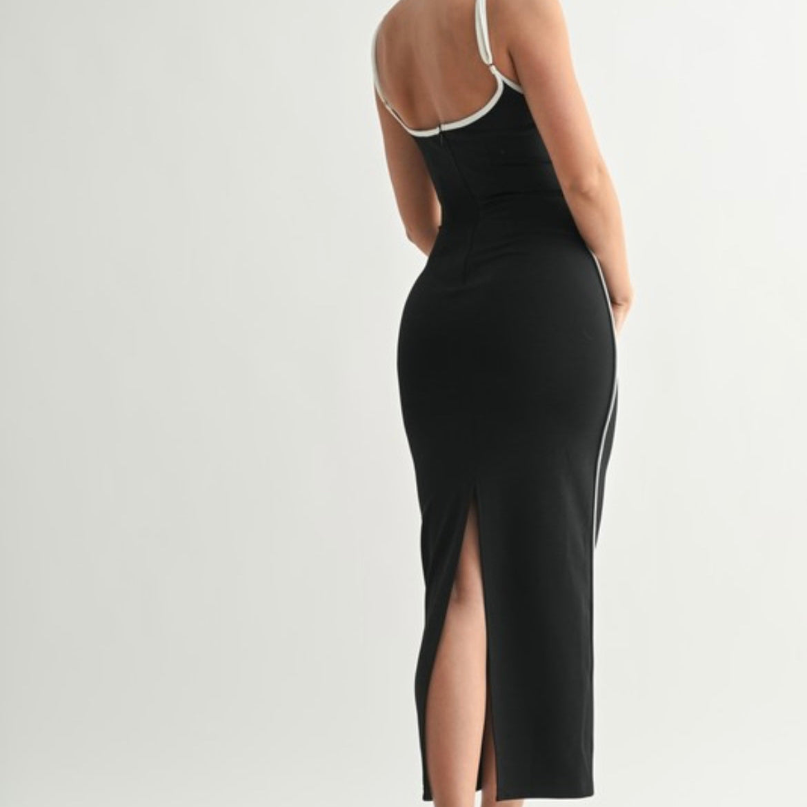 Framed Silhouette Dress