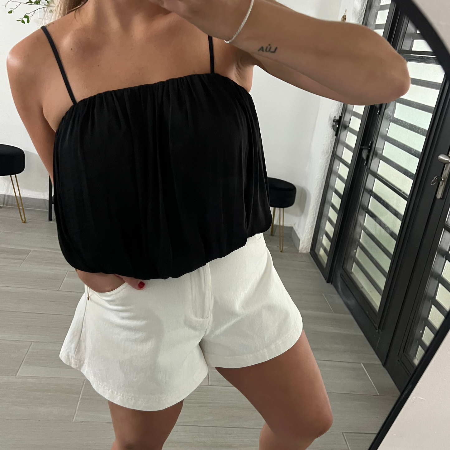 Strappy Pop Top