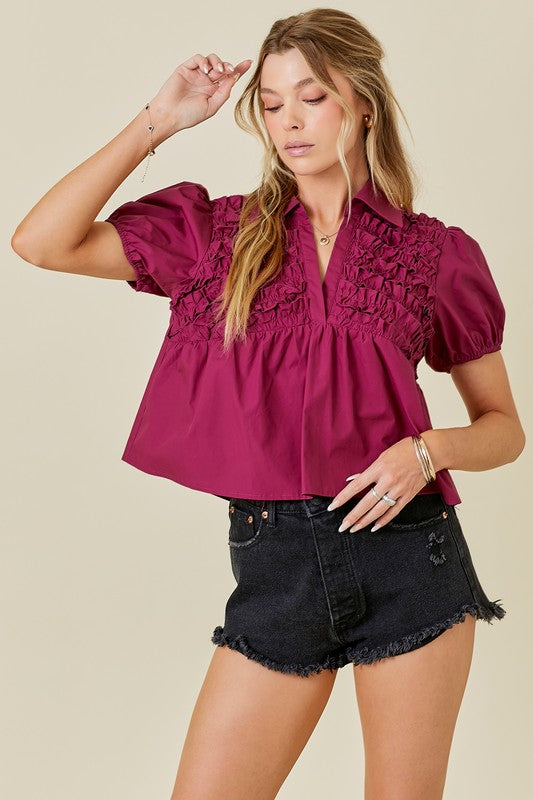 Berry Bloom Blouse