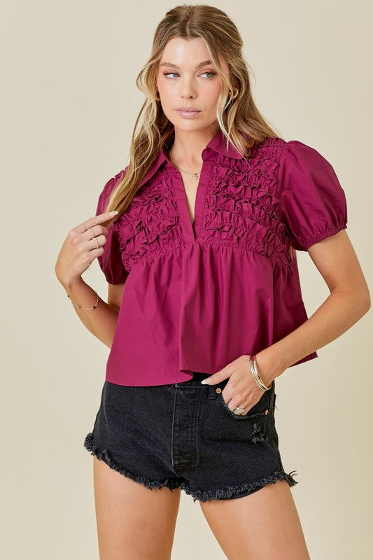 Berry Bloom Blouse