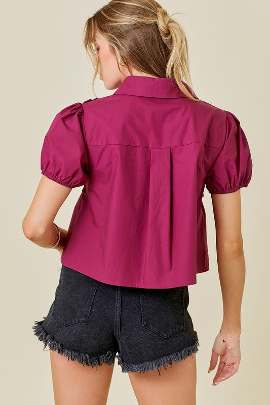 Berry Bloom Blouse