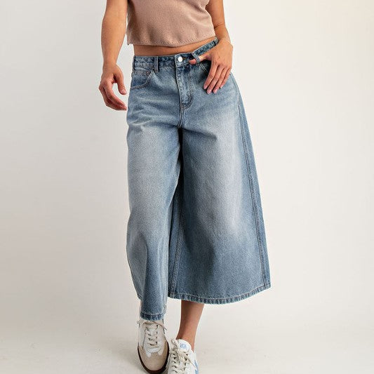 Denim Culottes
