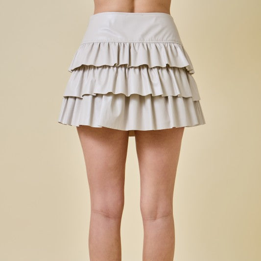 Luxe Ruffled Skort