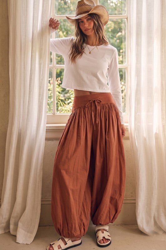Rust Balloon Pants