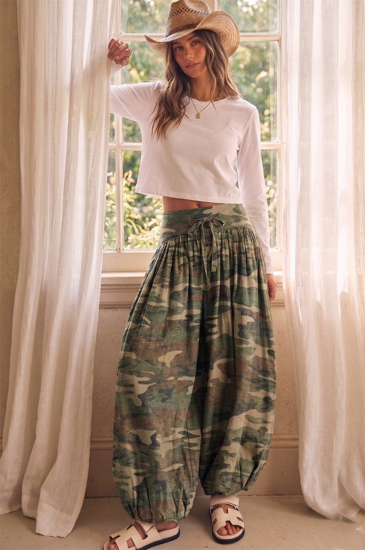 Camo Balloon Pants