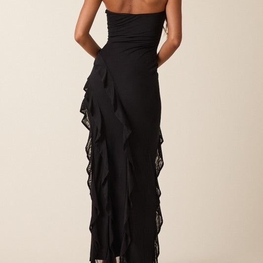 Shadow Layers Mesh Dress