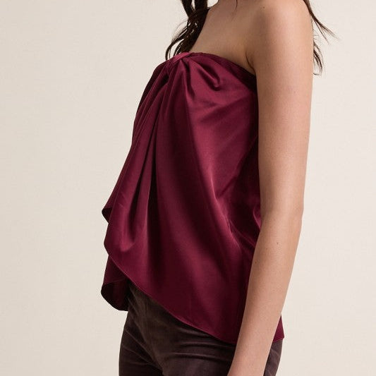 Plum Twist Top