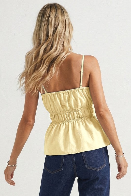Sunlight Pleated Top