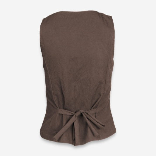 Choco Tie Vest