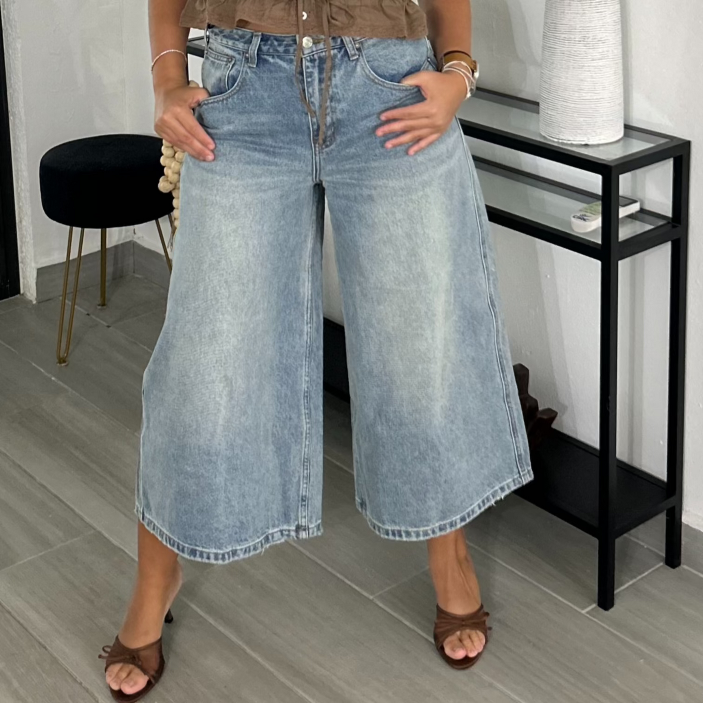 Denim Culottes