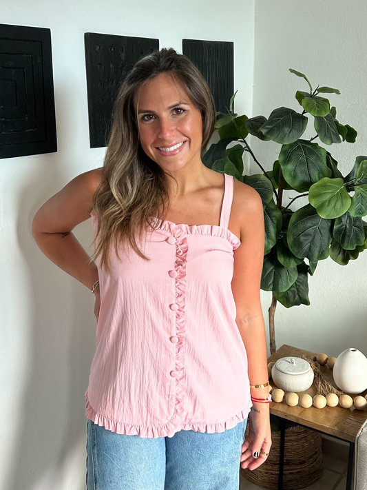 Sweetheart Ruffle Top