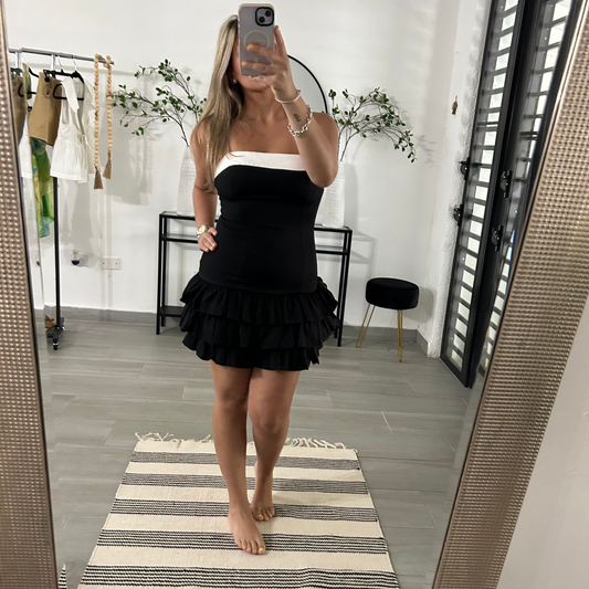 Ruffles Mini Dress