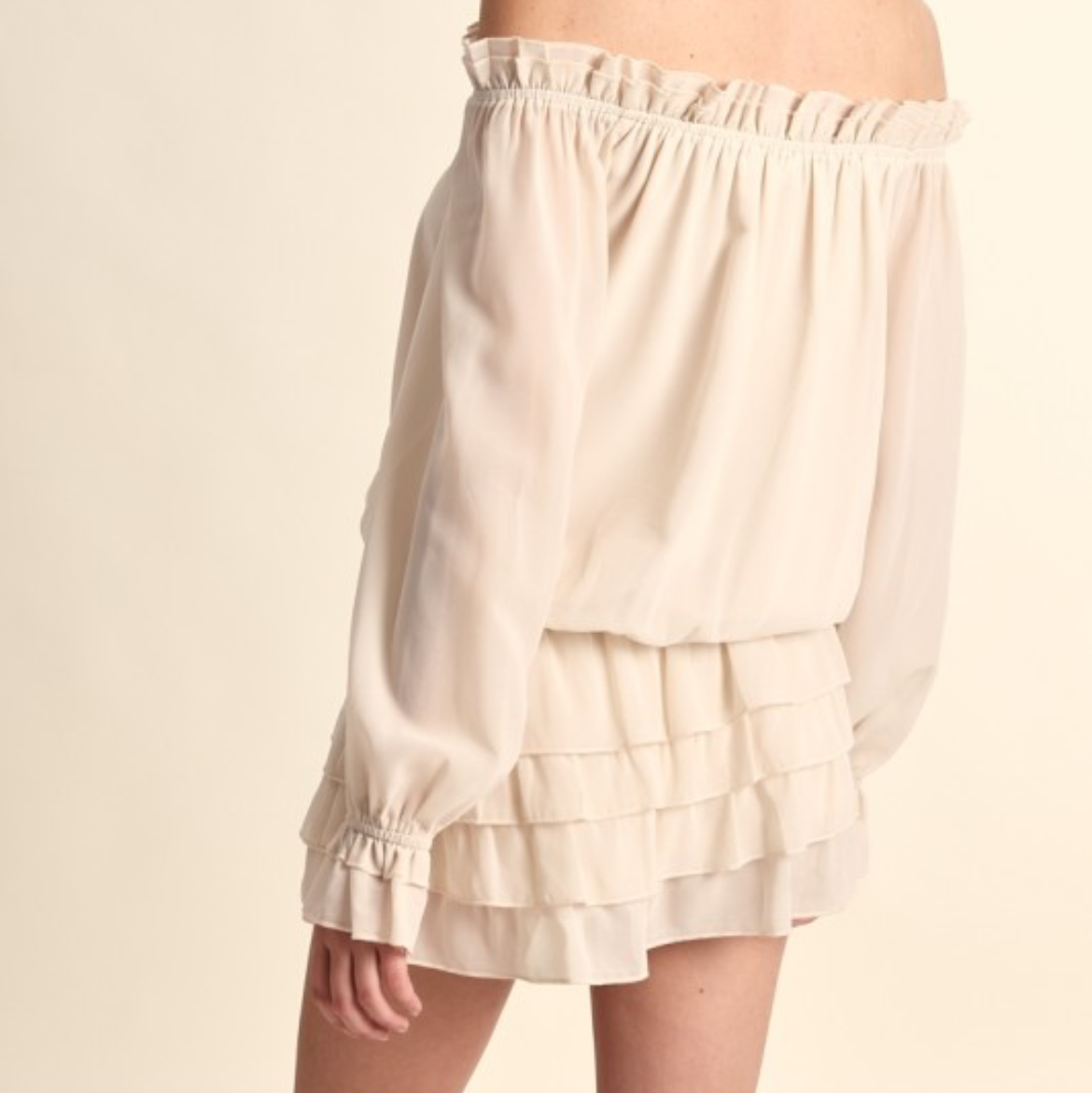 Soft Whisper Romper Dress