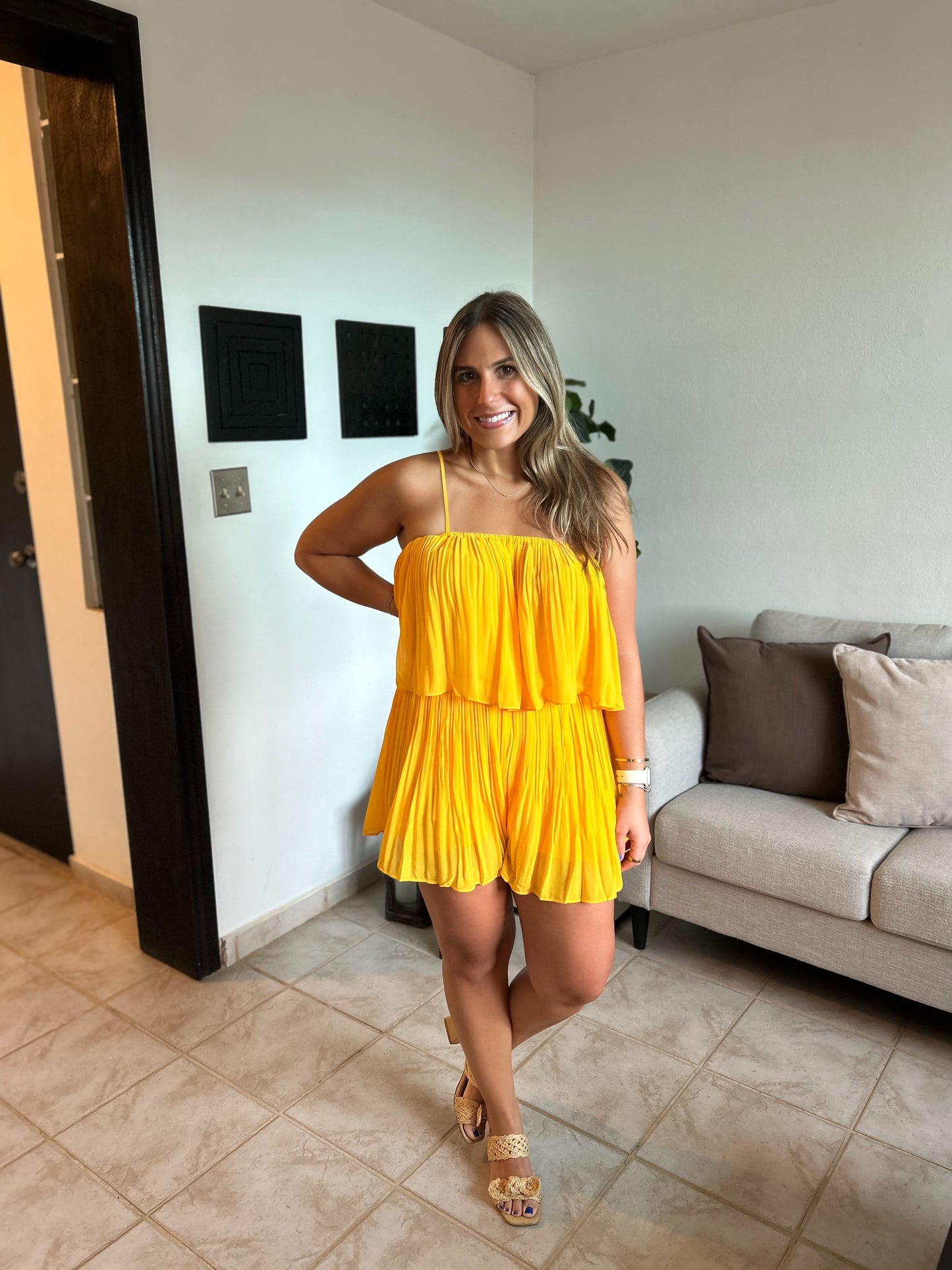 Sunflower Romper