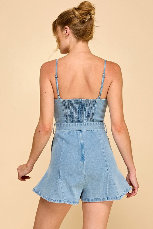 Vintage Wash Romper